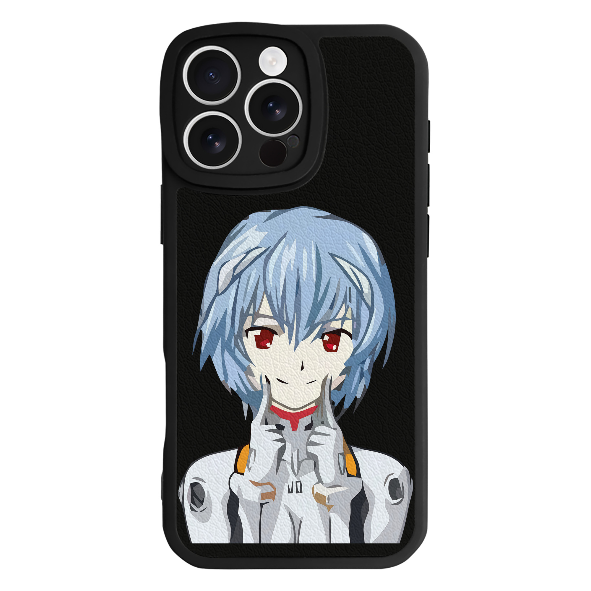 （画像用） EVA 新世紀エヴァンゲリオン 【iPhone 16シリーズ対応】シリコンスマホケース（レザー調） 材質：シリコン